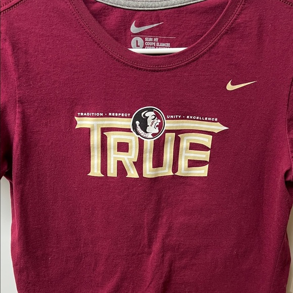 NIKE Tshirt, Women, Large, FL Seminoles - Picture 3 of 4
